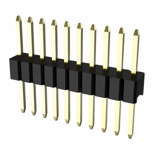 2,0 mm nagłówek szpilki pojedynczy wiersz prosto