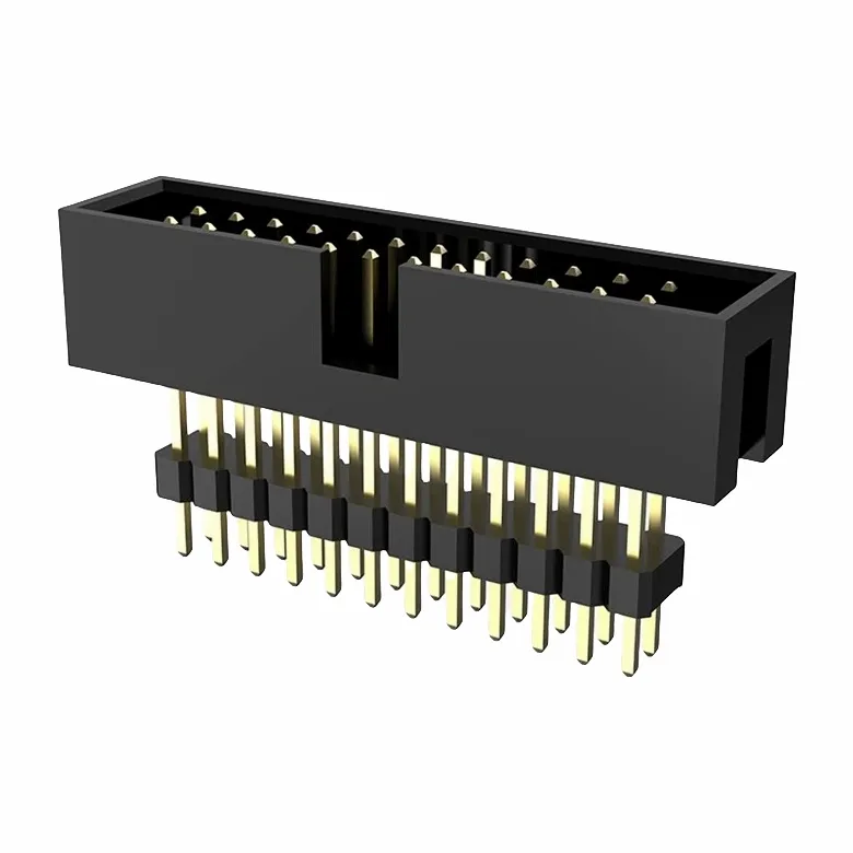 2,54 mm nagłówek podwójny wiersz prosto