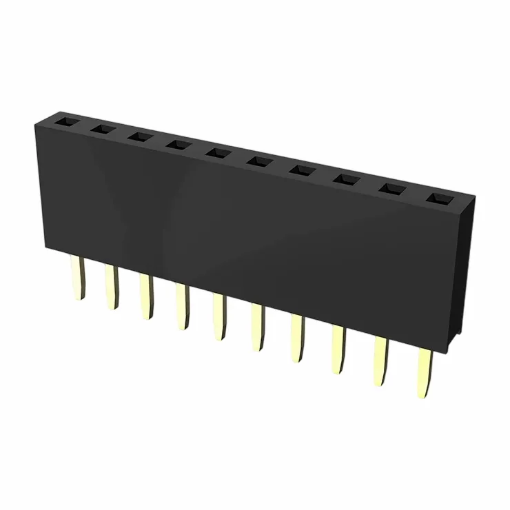 2,54 mm kobiecy nagłówek pojedynczy wiersz prosty y