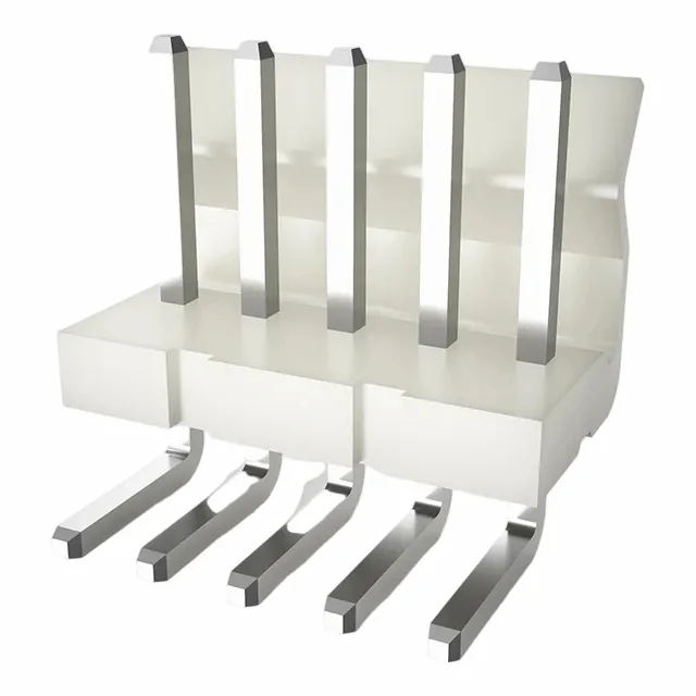 Wafel jednorzędowy o średnicy 3,96 mm, kątowy DIP, wys. 13,2 mm