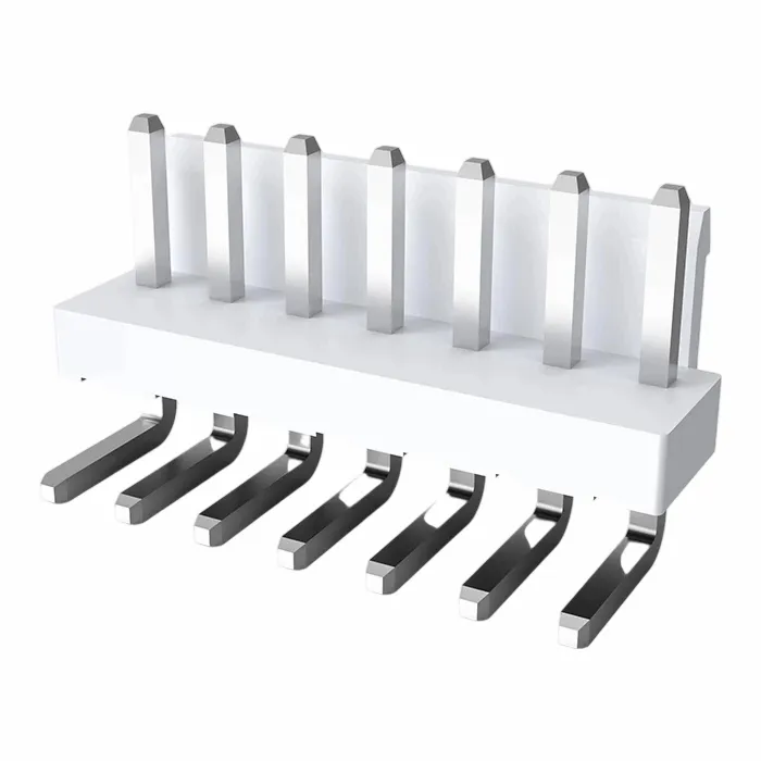 Wafel jednorzędowy o średnicy 3,96 mm, kątowy DIP, wys. 9,4 mm