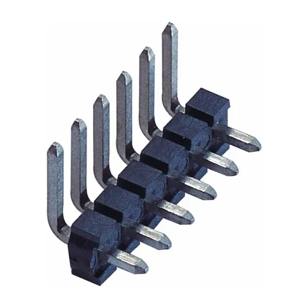 Głowica pinowa 5,08 mm, jednorzędowa, kątowa DIP